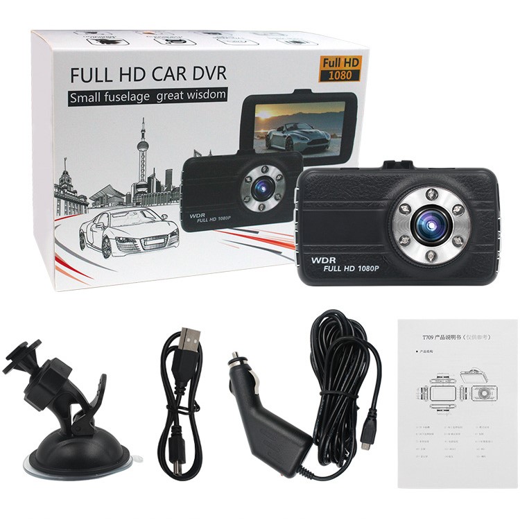 A10 3.0-inch FHD 1080P 170-Degree Wide Angle HDR Car DVR Support Motion Detection Parking Monitor-12