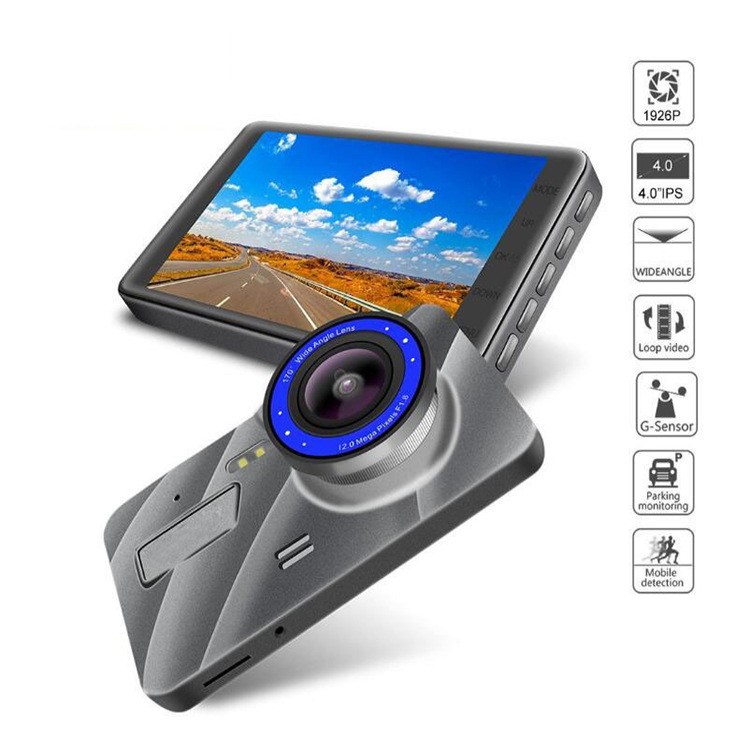 S043 4 Inch Full HD 1080P Super Night Vision Car DVR Dual Cameras 170-Degree View Angle-9