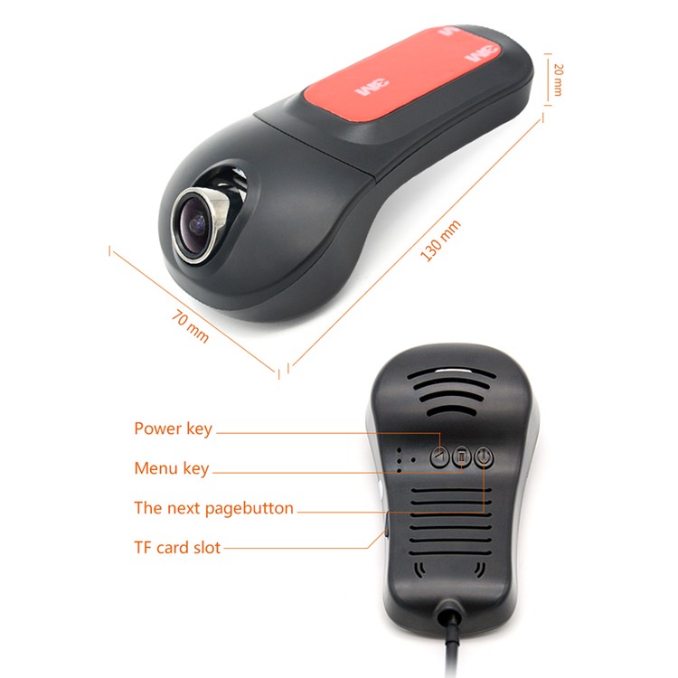 V23 Mini Wifi Car DVR 1080P Dash Cam Video Recorder Camcorder-3