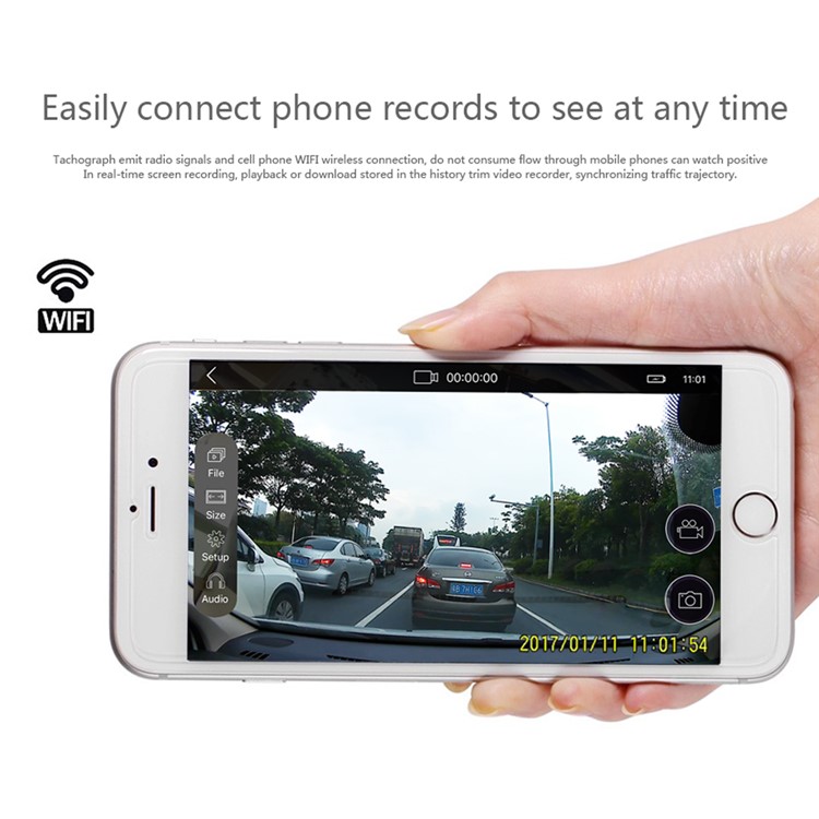 V23 Mini Wifi Car DVR 1080P Dash Cam Video Recorder Camcorder-6