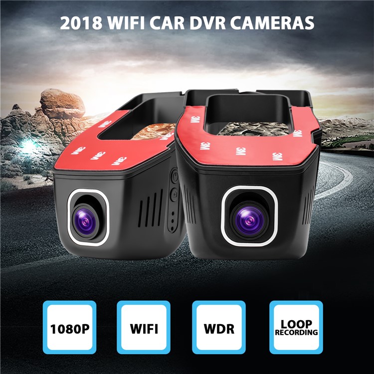 V24 Hidden Car Camera WiFi 1080P Vehicle Full HD Motor Camera-10