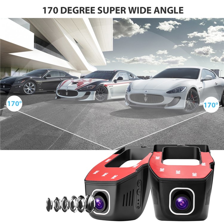 V24 Hidden Car Camera WiFi 1080P Vehicle Full HD Motor Camera-12