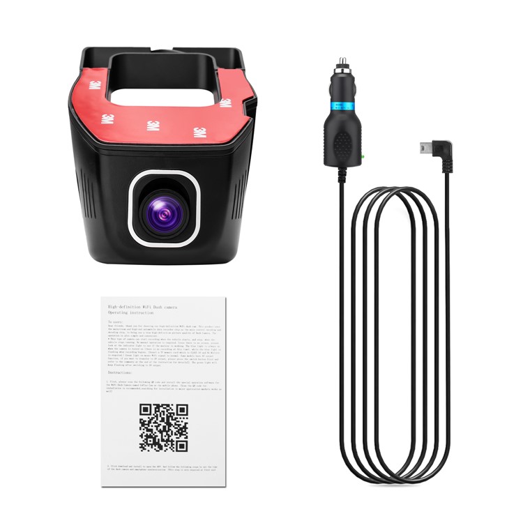 V24 Hidden Car Camera WiFi 1080P Vehicle Full HD Motor Camera-13
