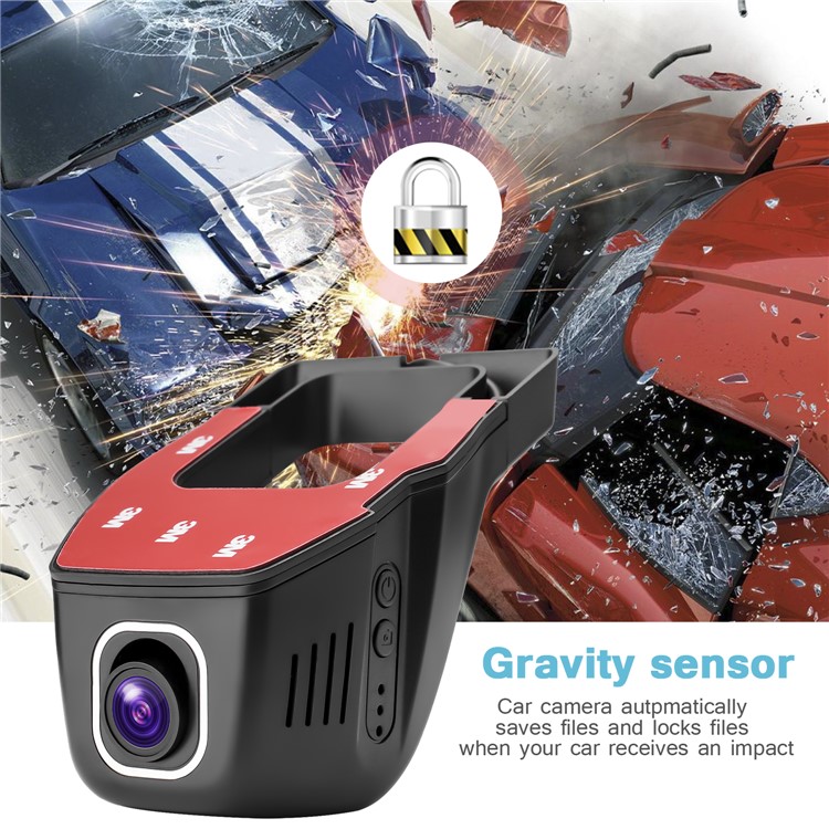 V24 Hidden Car Camera WiFi 1080P Vehicle Full HD Motor Camera-7