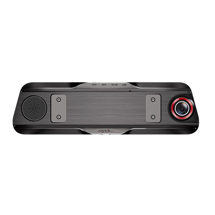 KKmoon Anytek T900 9.66 Inch 1080P Full Screen Dash Cam Recorder with G-Sensor WDR ADAS Back-Pull Car DVR Camera Car Rearview Mirror Monitor