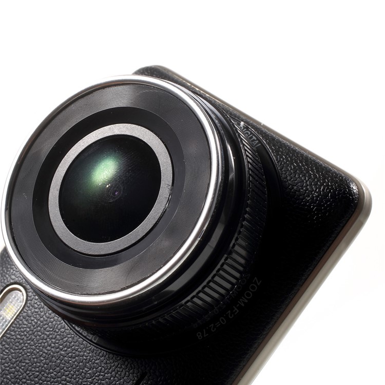S188 4" IPS Dual Cameras Car DVR Camcorder 1080P HD 170-Degree View Angle - Black-6