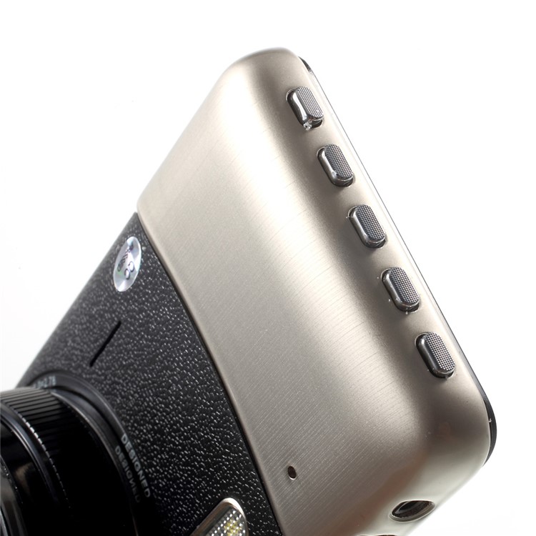 S188 4" IPS Dual Cameras Car DVR Camcorder 1080P HD 170-Degree View Angle - Black-8