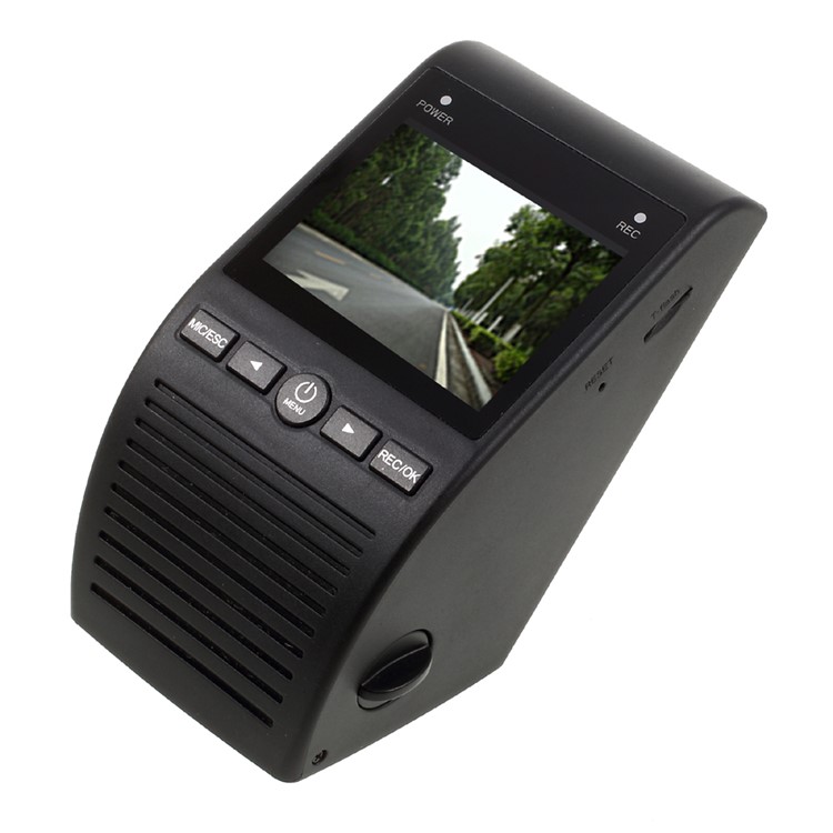 Hidden 2.4" LCD FHD 1080P 170 Wide Angle Dashboard Camera Recorder-1