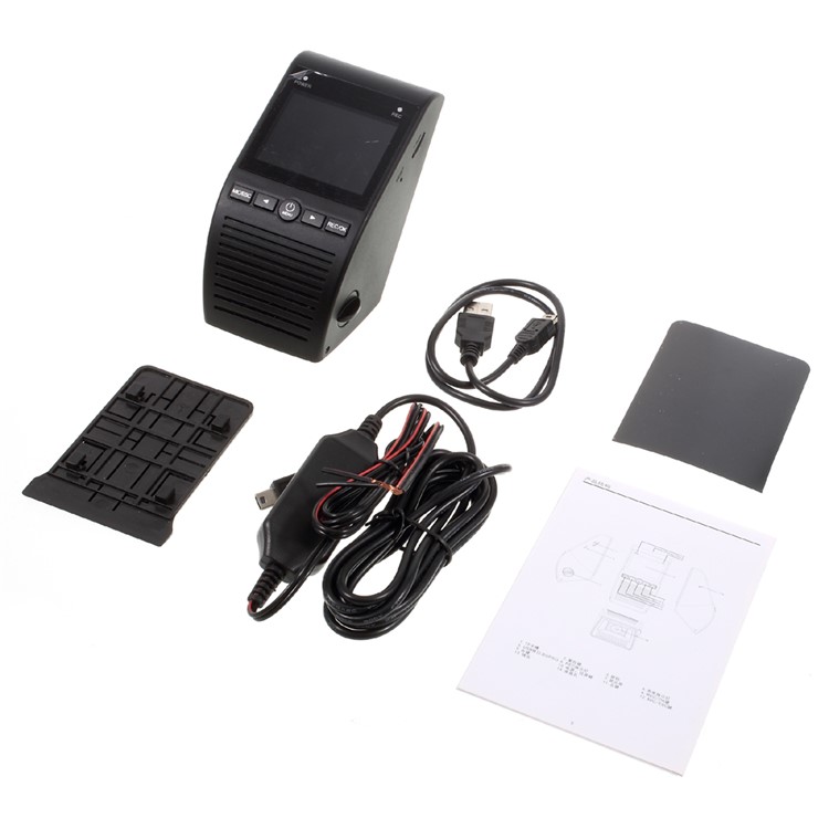 Hidden 2.4" LCD FHD 1080P 170 Wide Angle Dashboard Camera Recorder-9