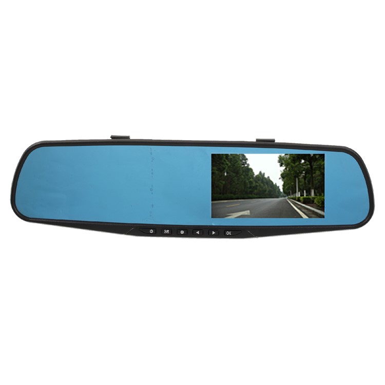 5.0 Inch FHD 1080P Single Len Car DVR Rearview Mirror Camcorder (H108)-1