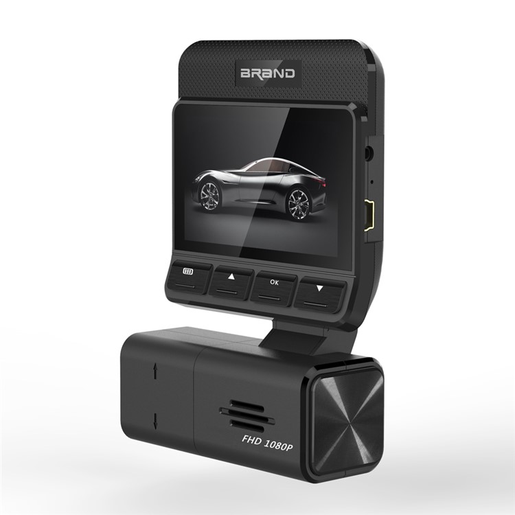M8 2.45" HD 1080P Car Video Recorder DVR 140-Degree Wide Angle-1