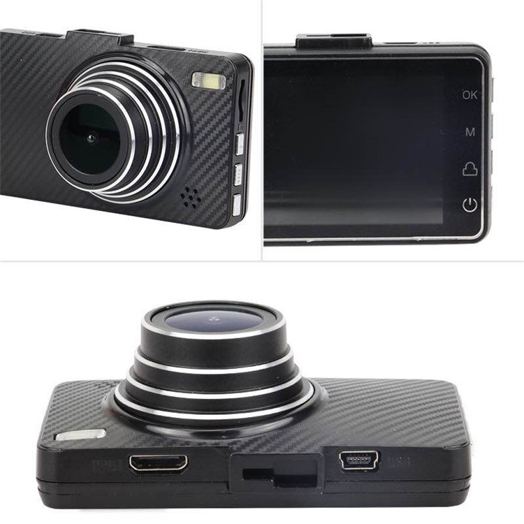Z12 3-inch Car DVR Camcorder 1080P HD 140 Degree Wide Angle Infrared Night Vision Camera - Black-13