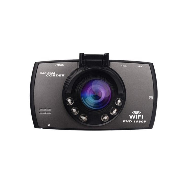 W300B 2.7-Inch 1080P FHD Car DVR Dual Lens Dash Cam Recorder with WiFi-2