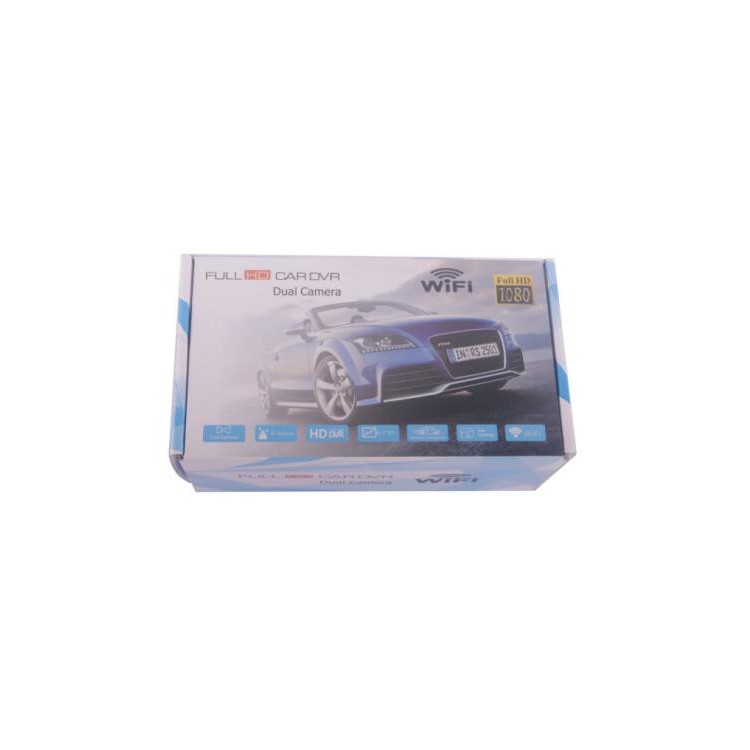 W100C WiFi Connection 2.7-inch HD Single Camera Car DVR, Support Parking Detection / G-sensor / Loop Record Etc-6