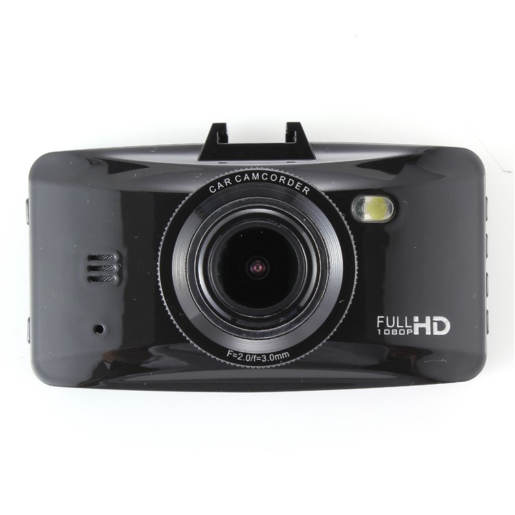 H100 Car DVR 2.7" 1080P Full HD Camcorder with Night Vision 24-Hour Parking Detection - Black-2