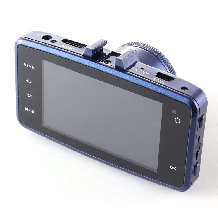 H100 2.7-inch 1080P Full HD 170 Degree Wide Angle Car DVR Camcorder - Blue-7