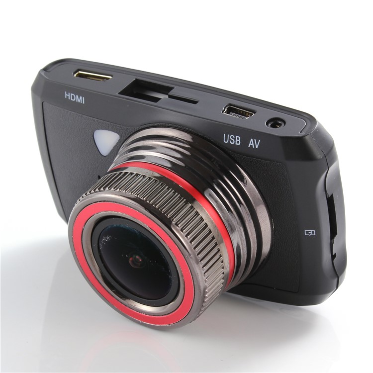 H600 1080P Full HD Car DVR 3.0-inch Camcorder ALCOR AU3522 170-Degree Wide Angle - Black-5