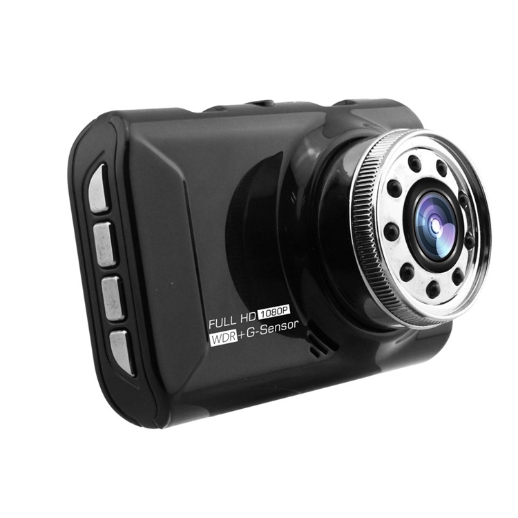 FH05 3.0 inch 1080P Full HD Car DVR 170° Wide Angle Driving Recorder with G-sensor and Night Vision - Black-3