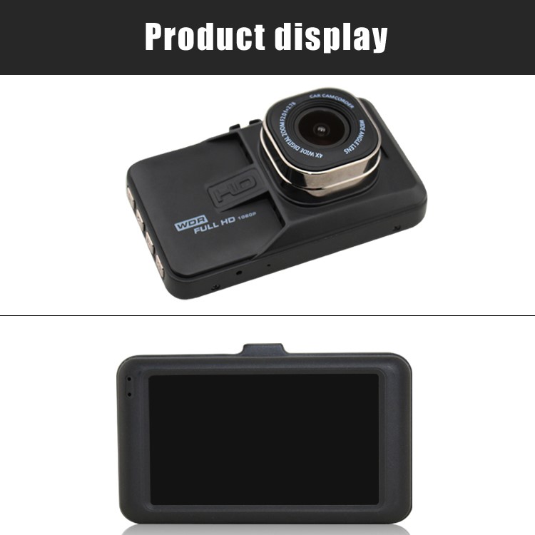 FH06 3.0 inch 1080P Full HD Car DVR 170° Wide Angle Car Camera Recorder Support G-sensor - Black-5
