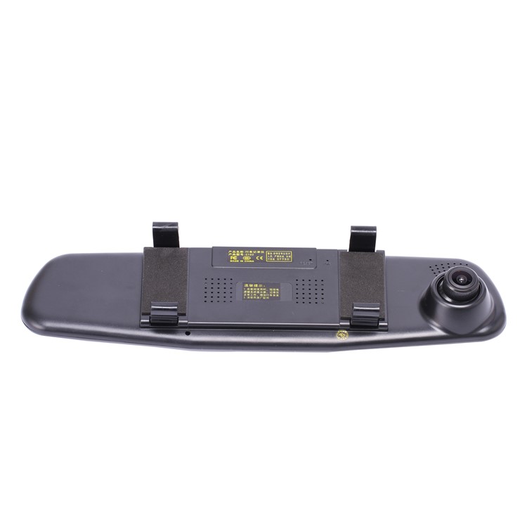 C102 4.3-inch 1080P HD Car Video Recorder Rearview Mirror Car DVR with 140 Degree Wide Angle - Black-4