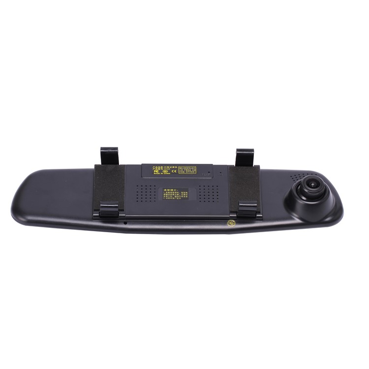C102 4.3-inch 1080P HD Car Video Recorder Rearview Mirror Car DVR with 140 Degree Wide Angle - Black-5