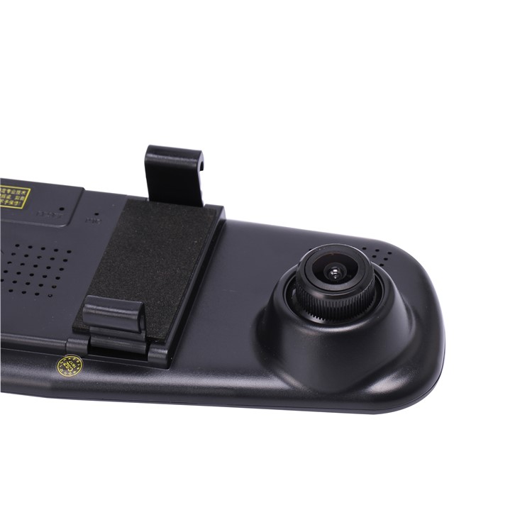 C102 4.3-inch 1080P HD Car Video Recorder Rearview Mirror Car DVR with 140 Degree Wide Angle - Black-6