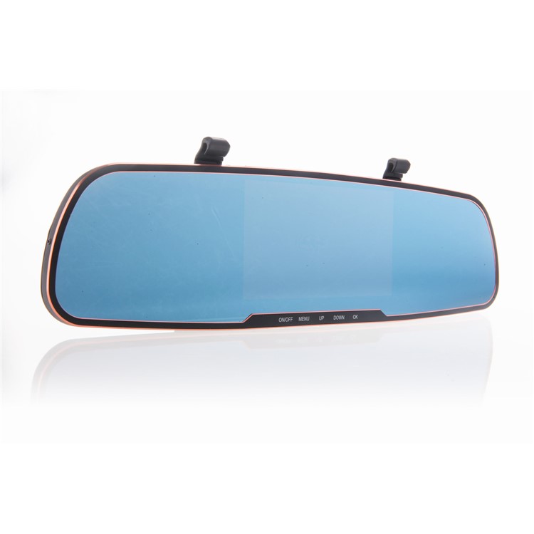 C102 5-inch 2MP Dual Lens Car Video Recorder Car DVR Dash Rearview Mirror Rearview Camera-11