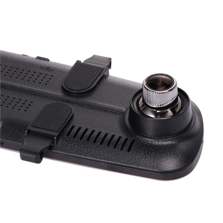 C102 5-inch 2MP Dual Lens Car Video Recorder Car DVR Dash Rearview Mirror Rearview Camera-7