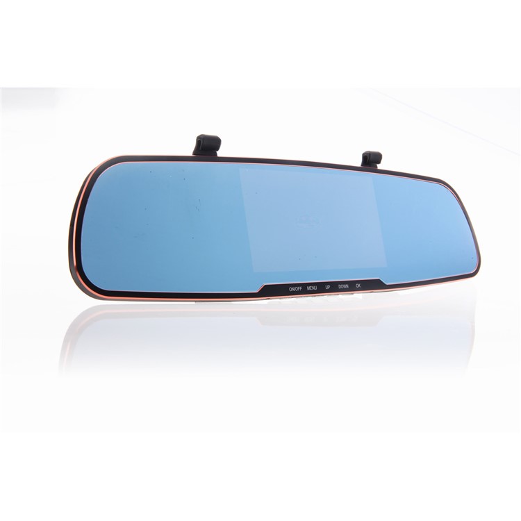 C102 5-inch 2MP Dual Lens Car Video Recorder Car DVR Dash Rearview Mirror Rearview Camera-9