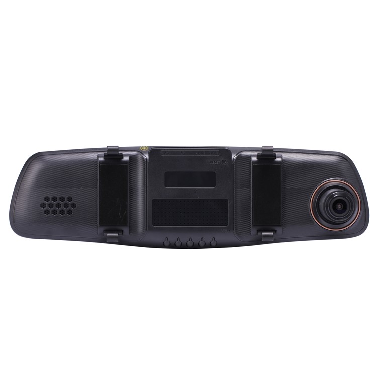 C107A 5 inch Screen 1080P HD Dual Lens Car Video Recorder Rear-view Mirror Car DVR-7
