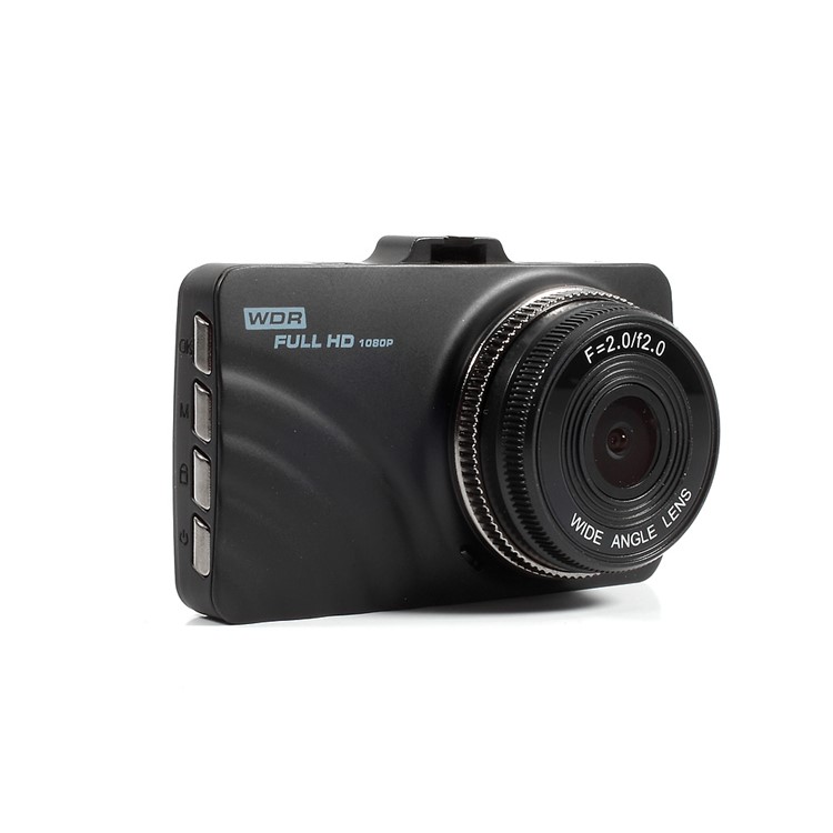 FH08H 3.0 Inch Full HD 1080P 170 Degree Wide Angle Dual Cameras Car Video Recorder Car DVR - Black-5