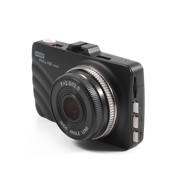 FH08H 3.0 Inch Full HD 1080P 170 Degree Wide Angle Dual Cameras Car Video Recorder Car DVR - Black-7