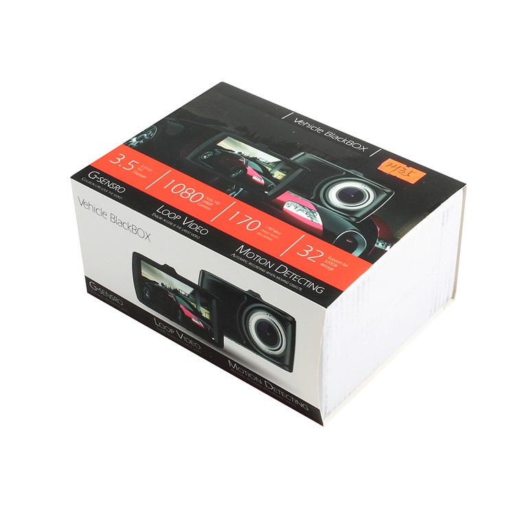 FH35 3.5 Inch Full HD 1080P Car Video Recorder Car DVR Support Loop Video Motion Detection - Black-10