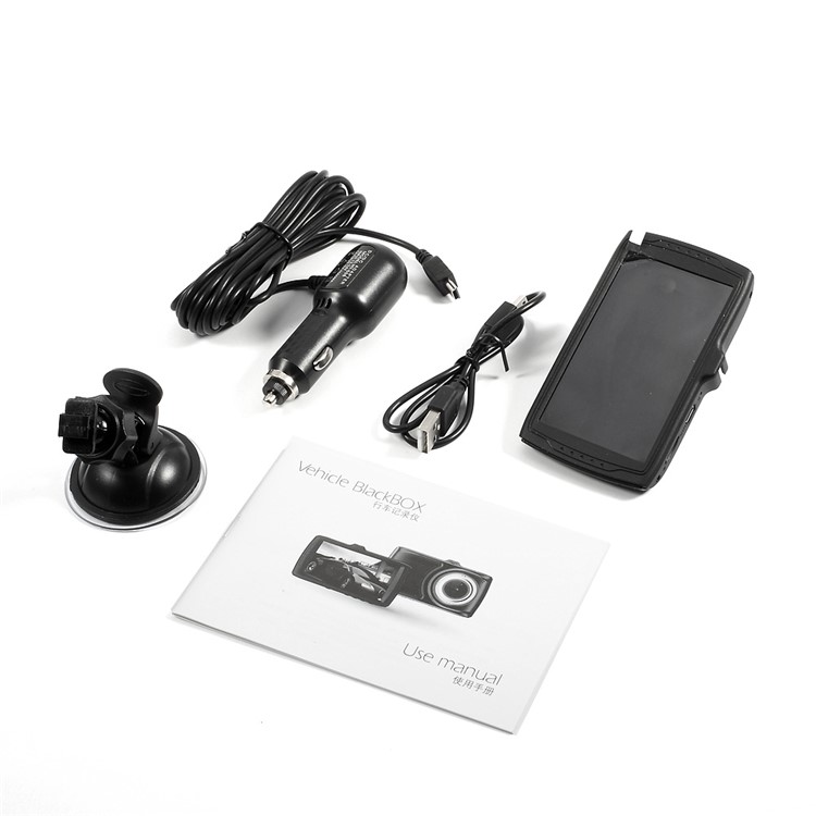 FH35 3.5 Inch Full HD 1080P Car Video Recorder Car DVR Support Loop Video Motion Detection - Black-8