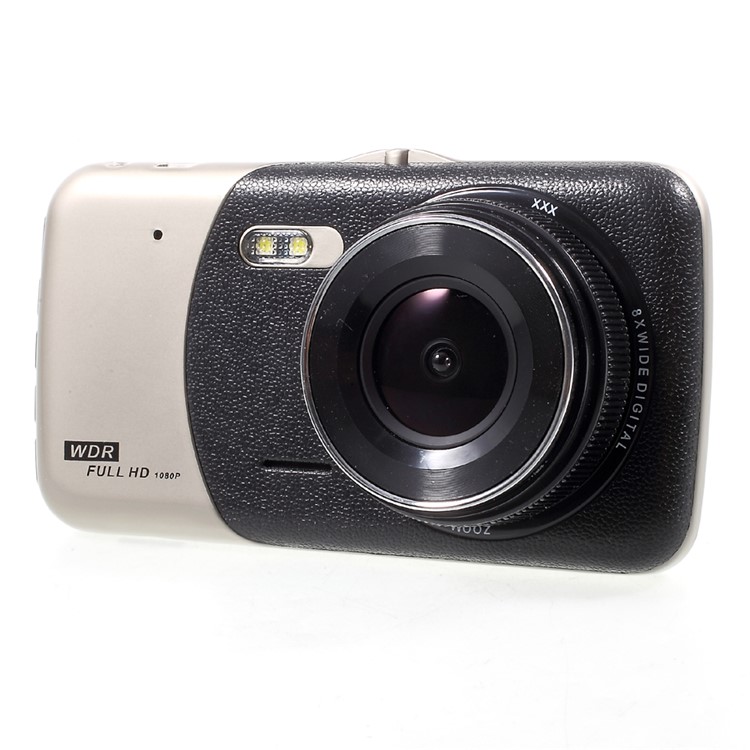 D503 4.0 inch 1080P Full HD Car DVR Video Recorder Dual Camera 170° Wide Angle Support G-sensor-2