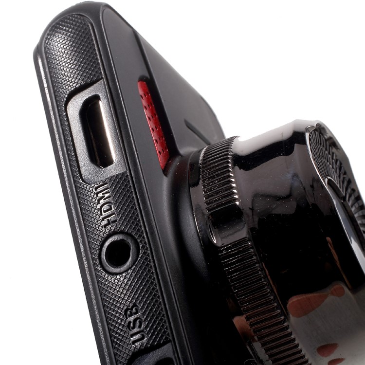 K107 3.0-inch Full HD 1080P Car Video Recorder Car DVR Support Loop Recording - Black + Red-8