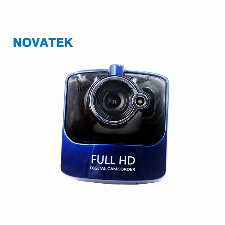 DV-12 Shield Style 2.4 Inch Novatek 96650 Full HD Digital Camcorder 170° Wide Angle Car DVR - Blue-1
