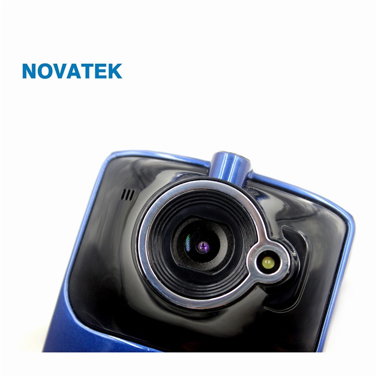 DV-12 Shield Style 2.4 Inch Novatek 96650 Full HD Digital Camcorder 170° Wide Angle Car DVR - Blue-3