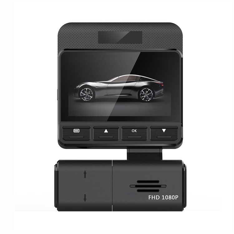 M8 2.45 Inch 1080P FHD Mini Car DVR 360 Degree Rotary Lens Car Dash Camera Video DVR - Black-10