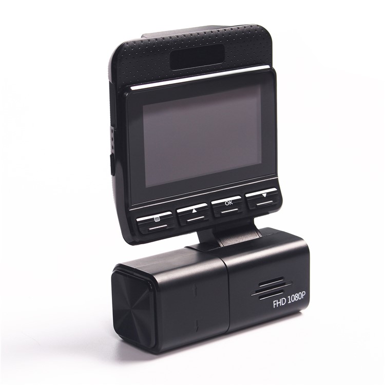 M8 2.45 Inch 1080P FHD Mini Car DVR 360 Degree Rotary Lens Car Dash Camera Video DVR - Black-7