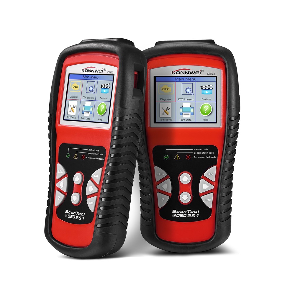 KONNWEI KW830 OBDII/EOBD Scanner Auto Scanner Tool TFT Color Display-8