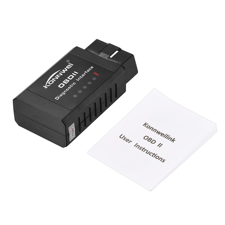 KONNWEI KW910 ELM327 OBD2 Bluetooth Diagnostic Scanner Reader-3