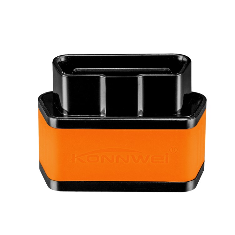 KONNWEI KW903 Herramienta De Diagnóstico De Fallas Automático ELM327 Bluetooth 3.0 Coche OBD2 OBDII Escáner - Negro / Naranja-1
