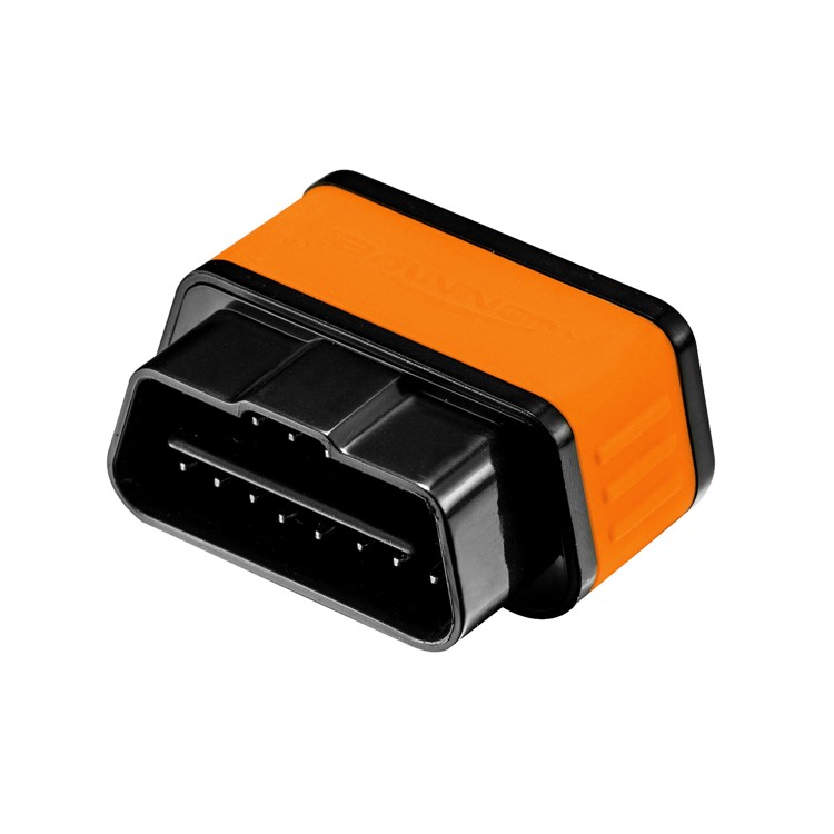 KONNWEI KW903 Herramienta De Diagnóstico De Fallas Automático ELM327 Bluetooth 3.0 Coche OBD2 OBDII Escáner - Negro / Naranja-2
