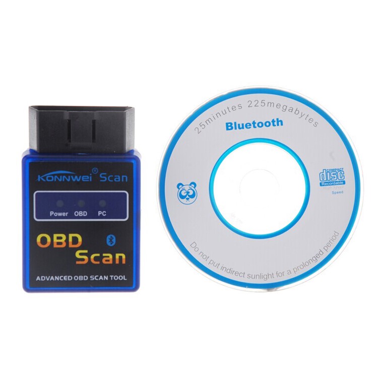 KONNWEI ELM327 Bluetooth Scanner OBD2 Auto Fault Diagnostic Tool-5