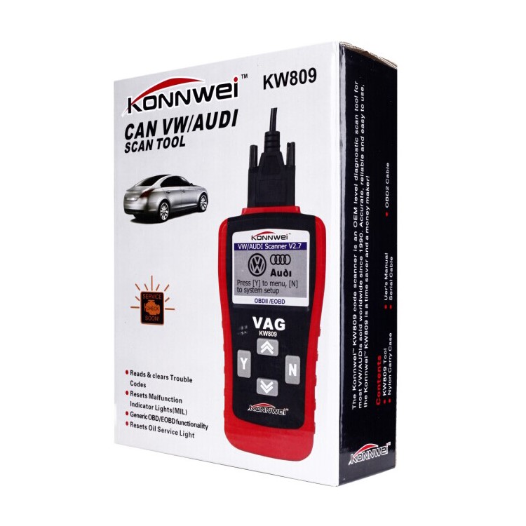 KONNWEI KW809 VW/Audi VAG Car Diagnosis OBD Scanner-3