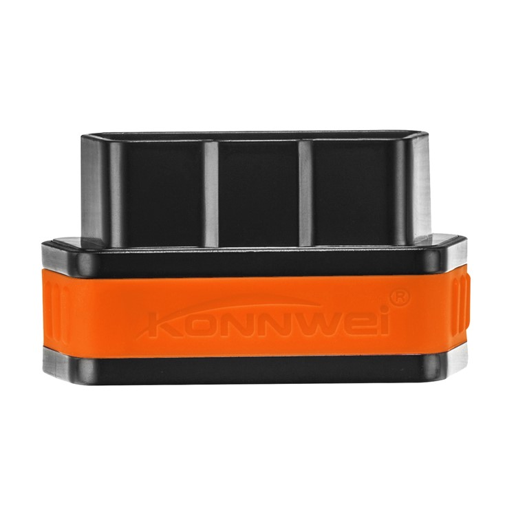 KONNWEI KW901 ELM327 Bluetooth 4.0 ODB II Code Reader Diagnostic Tool for iOS - Orange / Black-1