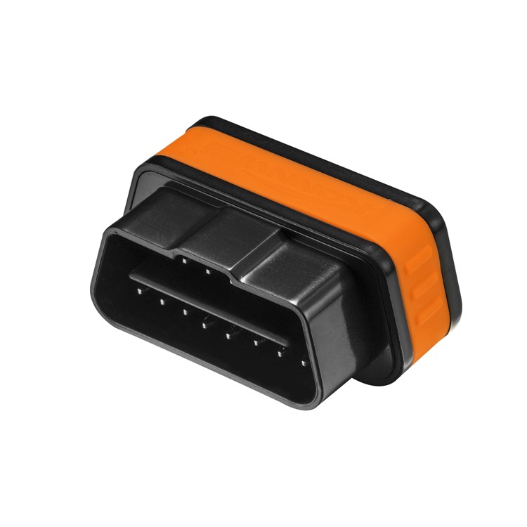 KONNWEI KW901 ELM327 Bluetooth 4.0 ODB II Code Reader Diagnostic Tool for iOS - Orange / Black-2