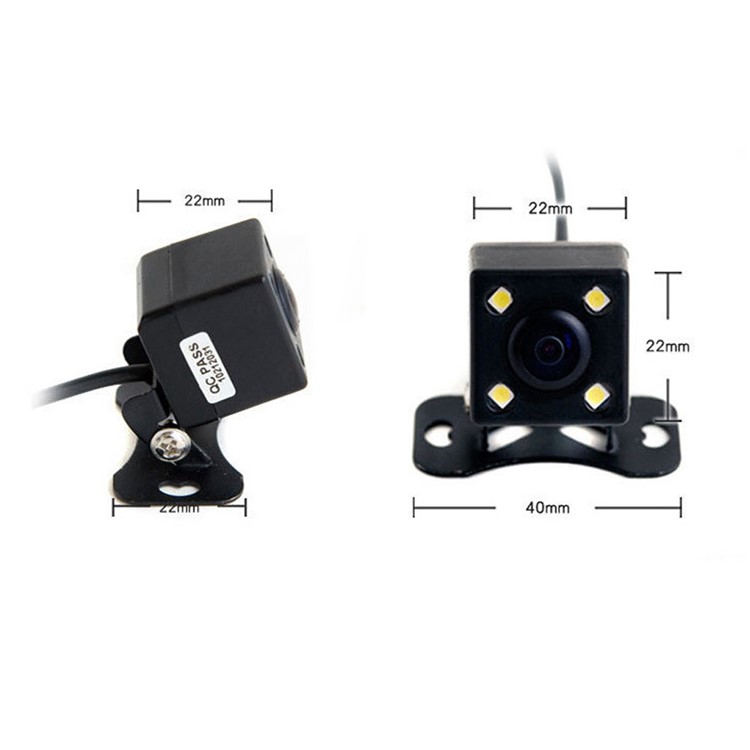 PZ603 4.3 inch Rear View Monitor + Night Vision Camera Intelligent Parking Assistance Kit-4