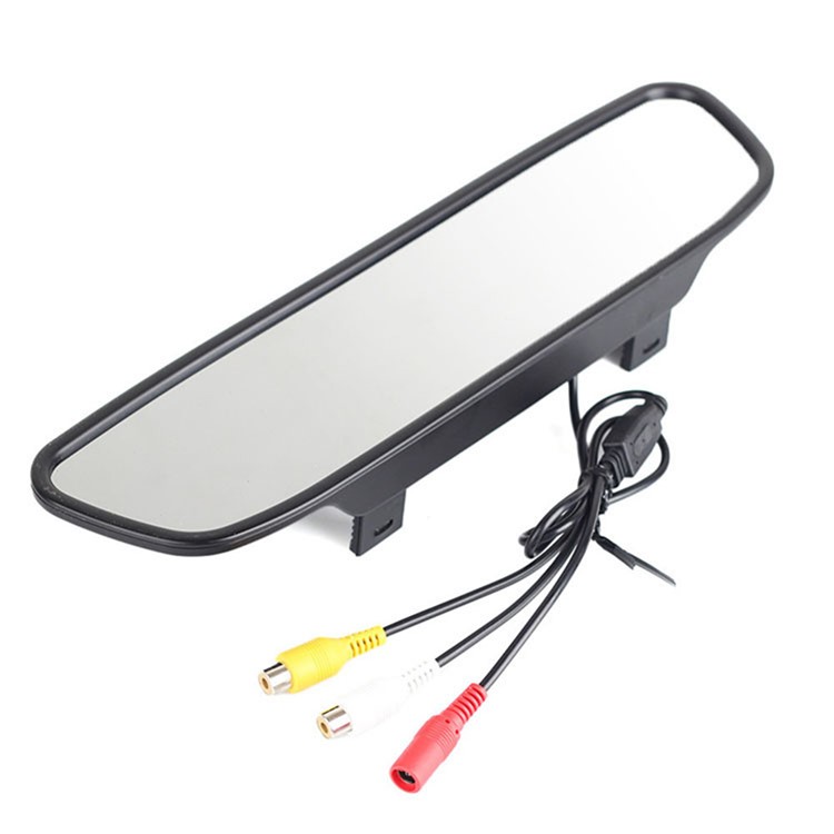 PZ604 4.3-inch Rear View LCD Car Parking Sensor Reverse Radar Alert Alarm System with 4 Sensors-3